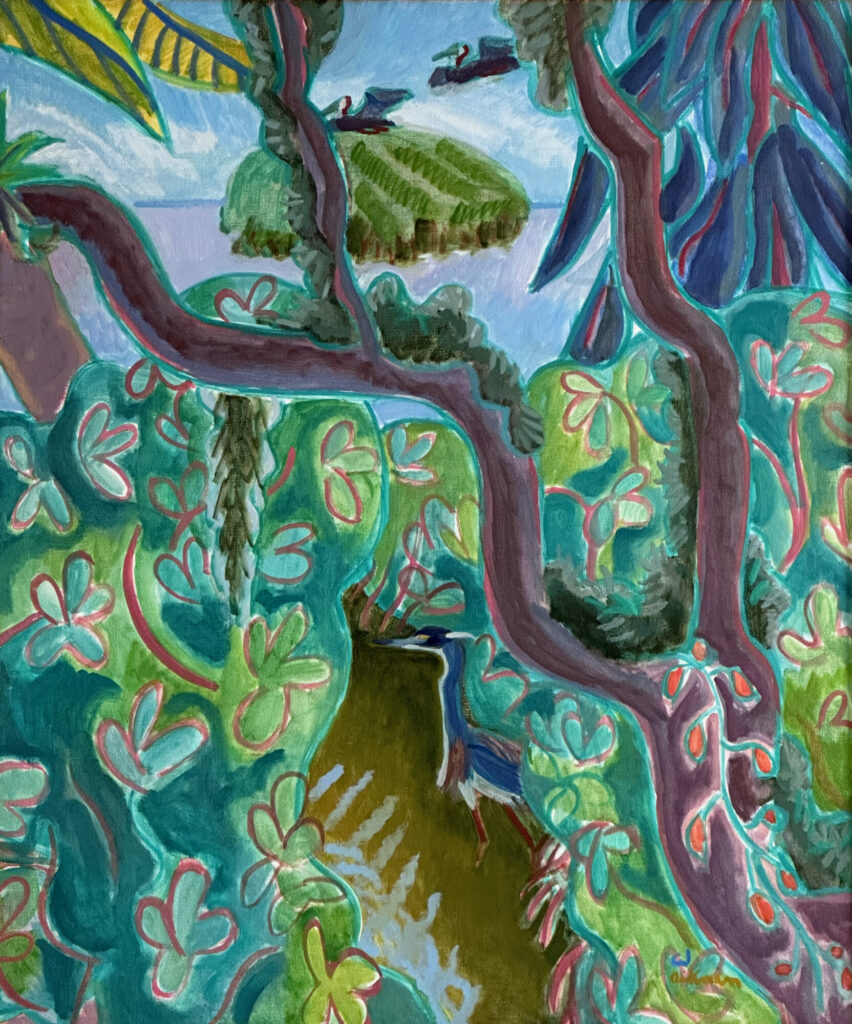 1997 oil on linen 36 x 40 inches