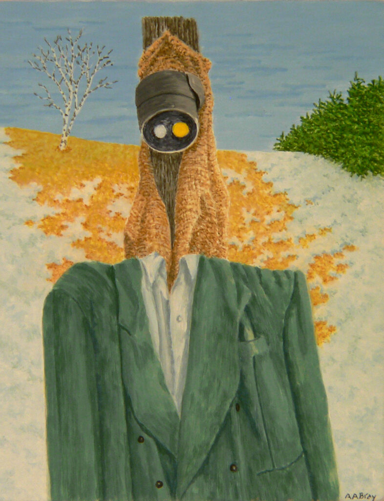 2026 casein on panel 8 x 10