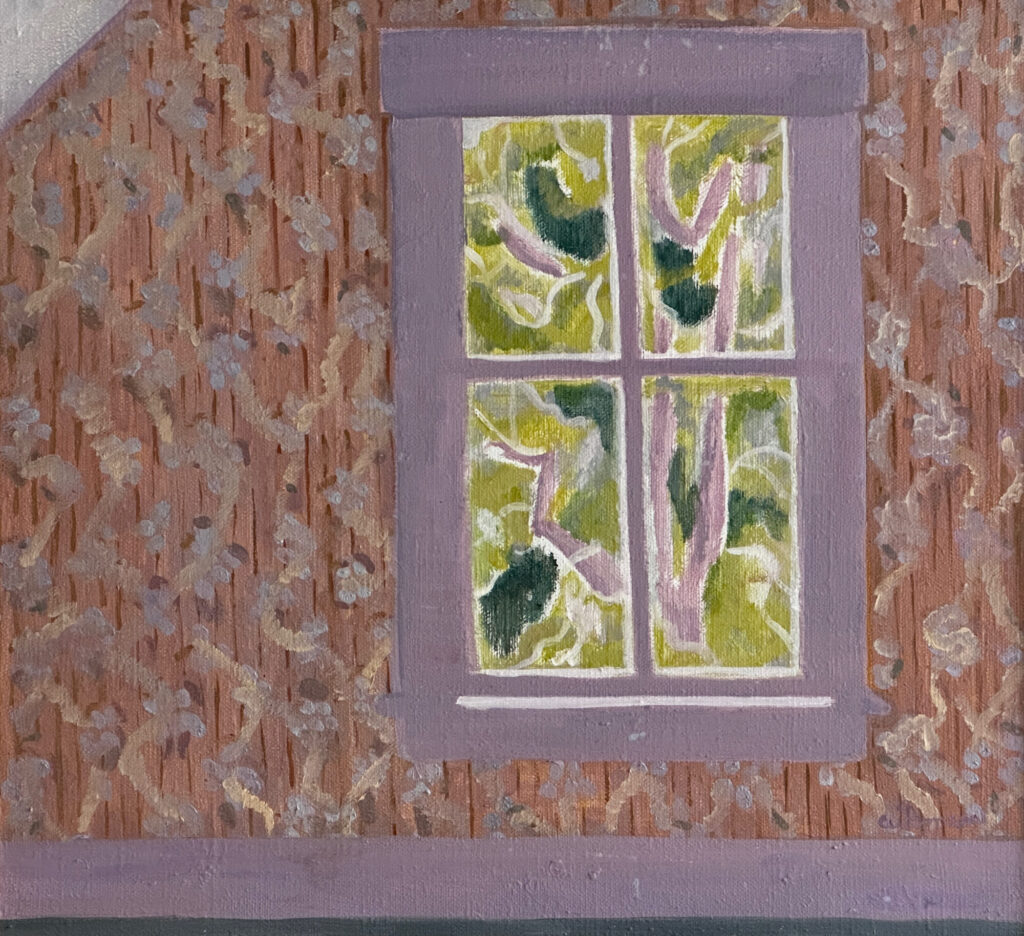 oil on canvas 24 x 26