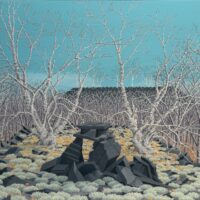 1994 casein on panel 16 x 20 inches