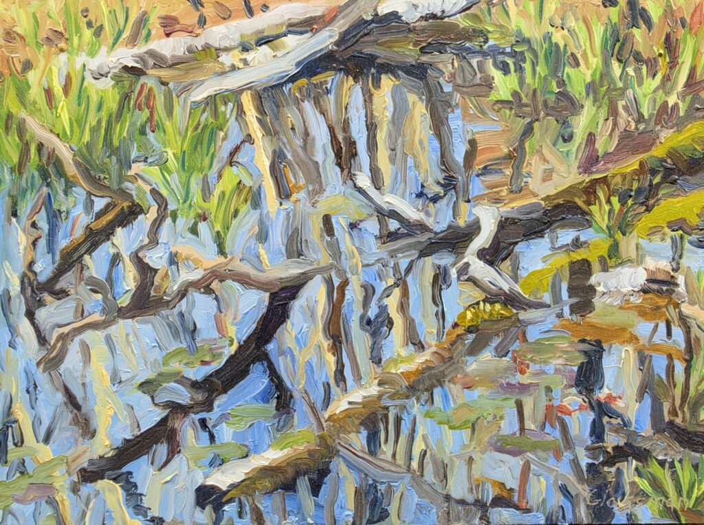 2026 oil on aluminum 9 x 12 (sold)
