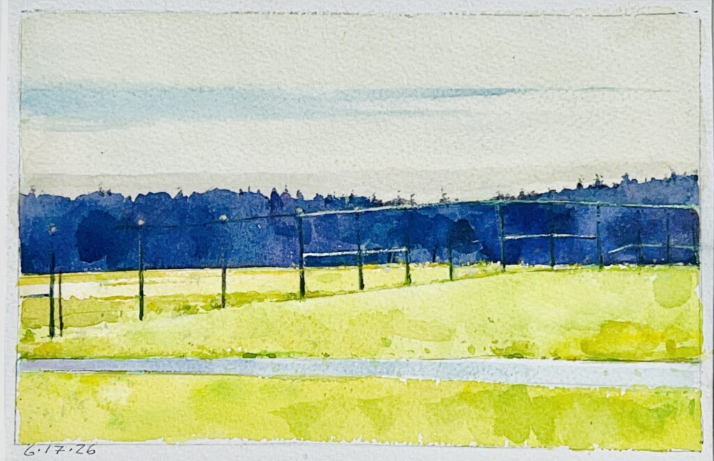 2026 watercolor 6 x 9