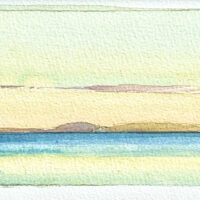 2025 watercolor 4 x 11