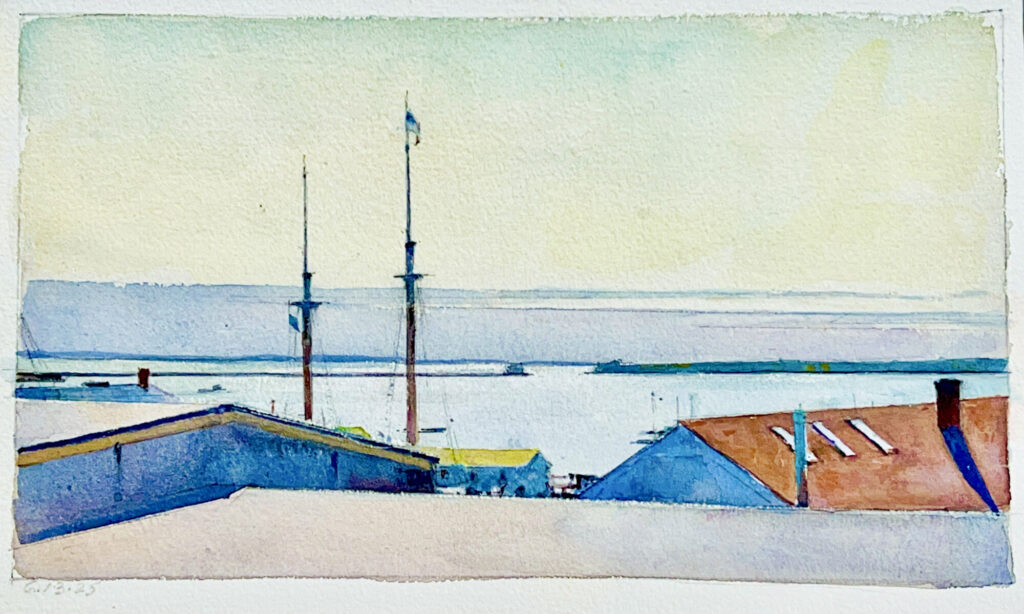 2025 watercolor 6 x 10 1/2