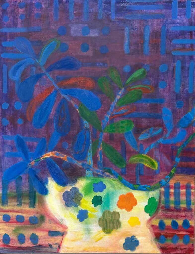 2026 oil on canvas, 5 x 45