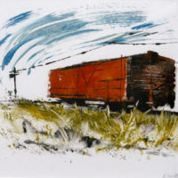 2006 oil monotypes 8 1/2 x 11 inches