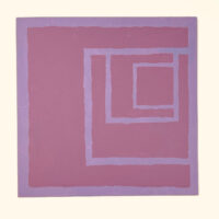 2026, flashe on aluminum, 11 x 11