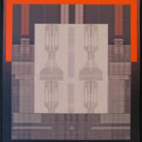 2009 acrylic and archival ink on canvas 14 x 12 inches