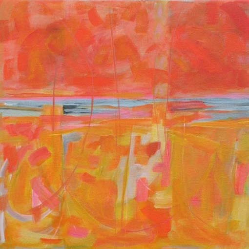 acrylic on canvas 12 x 12 inches Jeniford Mumford