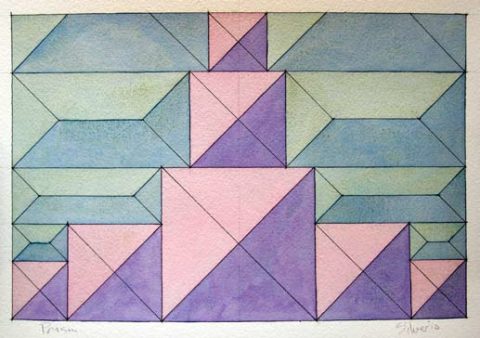 watercolor on paper 12 x 17 inches Silverio