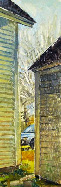 oil on panel 20 x 6 3/4 inches Epstein