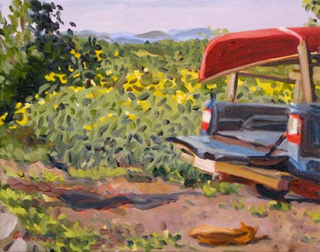 oil on canvas 11 x 14 inches Nancy Glassman