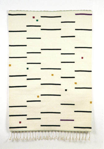 2006 weft wool, warp linen Tapestry 66 x 46 inches