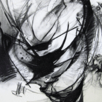 2008 charcoal on paper 40 x 30