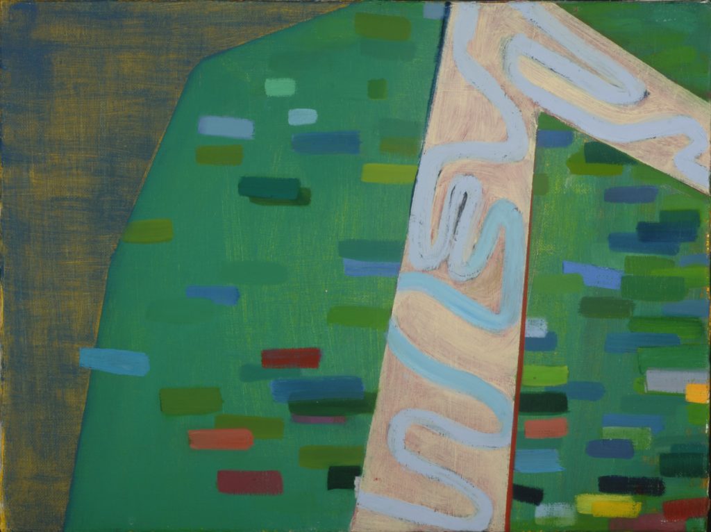 2012 oil on panel 12 x 15 1/2 inches Private Collection