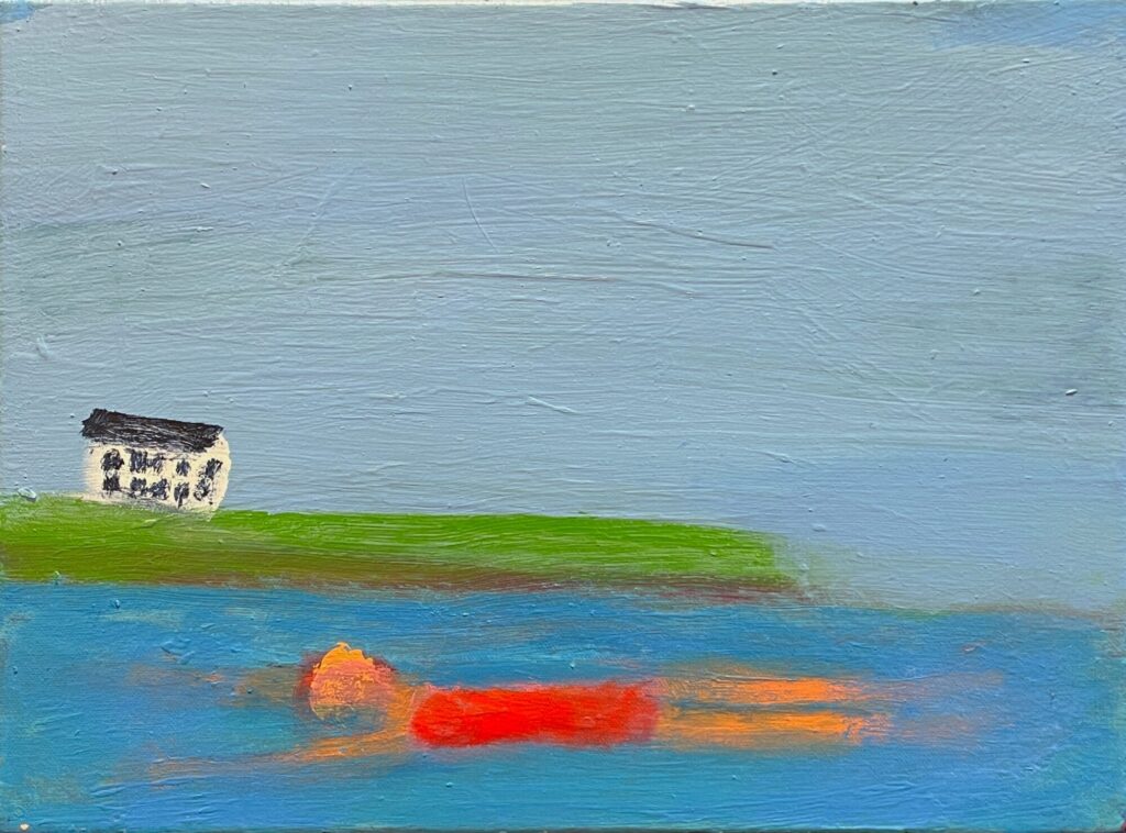 2025, acrylic on canvas, 9 x 12 inches