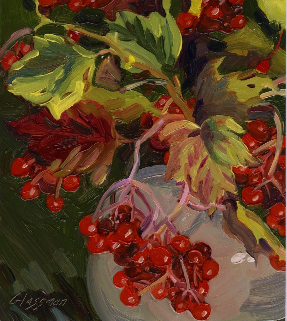 2014 oil on aluminum 7 x 5 inches