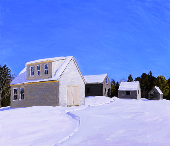 2007 oil on canvas 19 x 22 inches