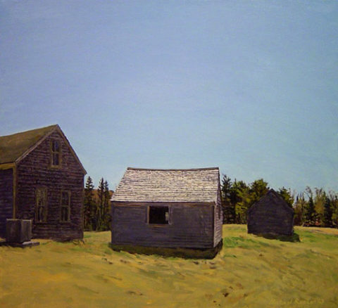 2003 oil on canvas 30 x 33 inches