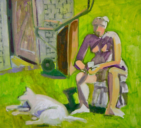 2000 oil on panel 11 x 12 inches