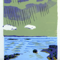 1994 silkscreen 26/74 12 x 9 inches