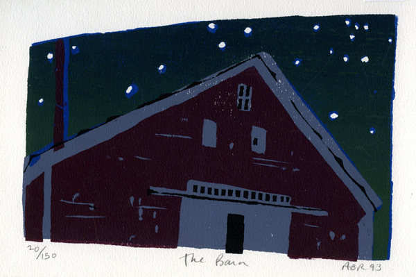 1993 silkscreen 25/150 5 X 7 1/2 inches