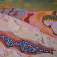 1989 oil on linen 34 x 36 inches