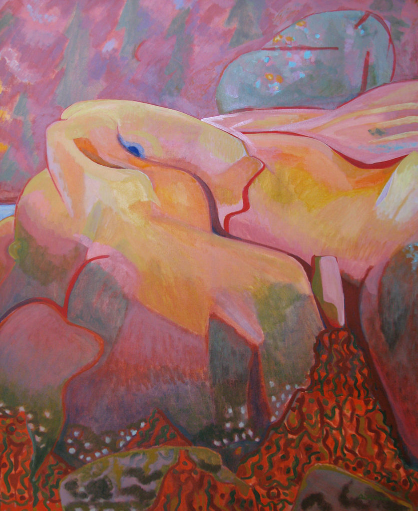 n.d. oil on linen 50 x 60 inches