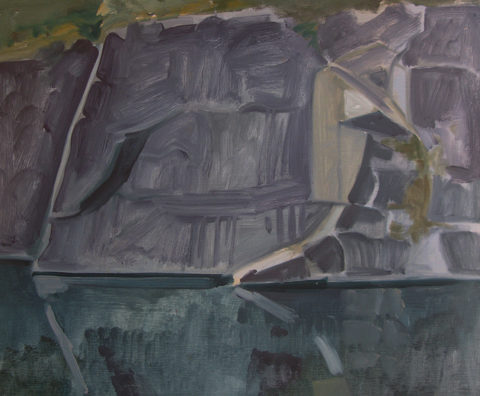 1988 oil on board 10 1/2 x 12 1/2 inches