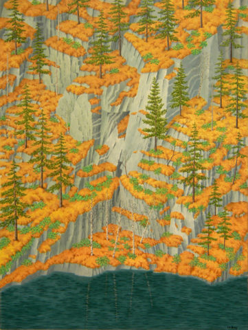 2010 casein on panel 24 x 18 inches Private Collection