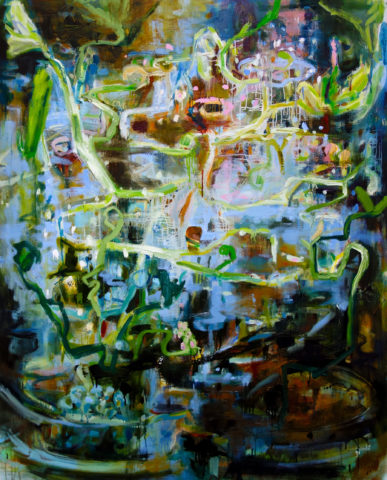 2013 oil on canvas 60 x 48 inches