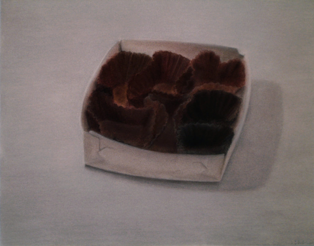 2007 hard pastel on paper 11 x 14 inches Private Collection