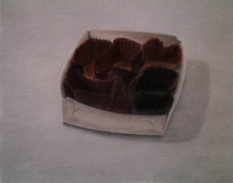 2007 hard pastel on paper 11 x 14 inches Private Collection