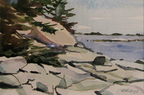 2014 watercolor 4 x 6 inches Private Collection