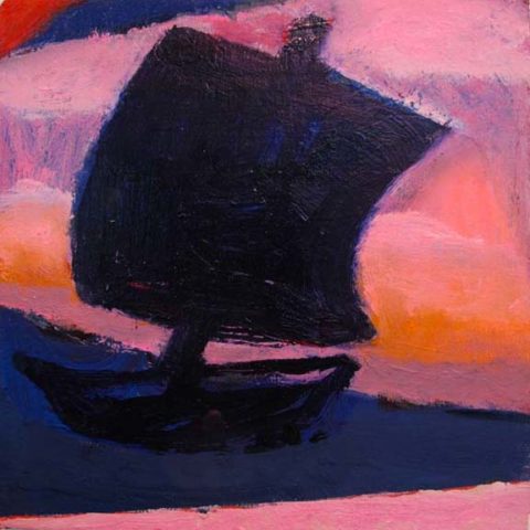 2014 oil on canvas 12 x 12 inches Private Collection