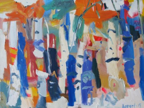 2015 oil on canvas 36 X 48 inches Private Collection
