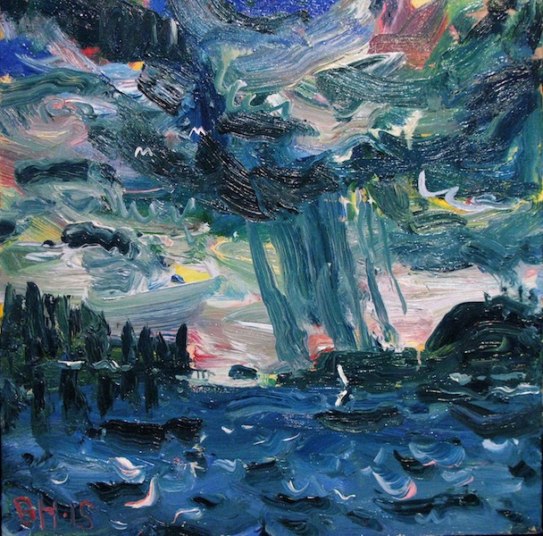 2015 oil on canvas 24 x 24 inches Private Collection