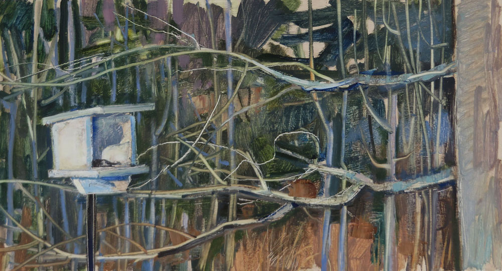 2016 oil on panel 10 1/2 x 20 inches