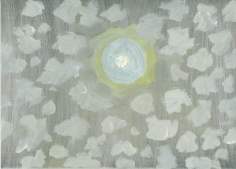 2010 oil on aluminum 5 x 7 inches