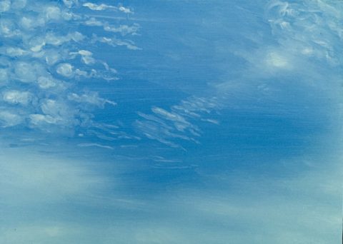 oil on aluminum 5 x 7 inches