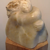 2014 alabaster 13 X 8 x 12 inches in Private Collection
