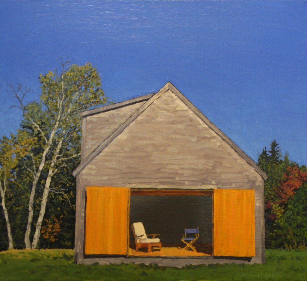 oil on canvas 22 x 24 inches
