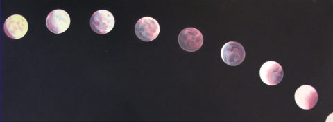 1997 oil on linen 18 x 48 inches in Private Collection