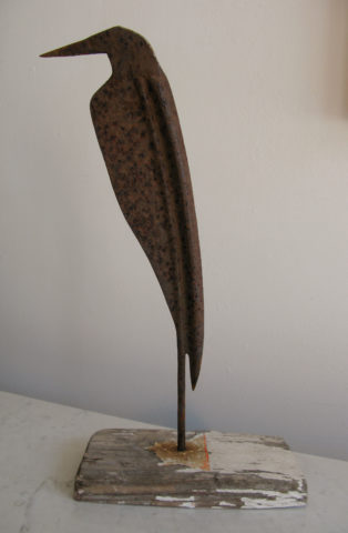 scythe blade 15 1/2 x 3 3/4 x 10 1/2 inches in Private Collection