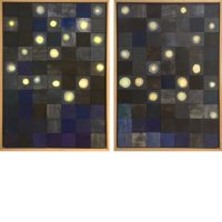 2017 acrylich on wood 15 x 11 inches each