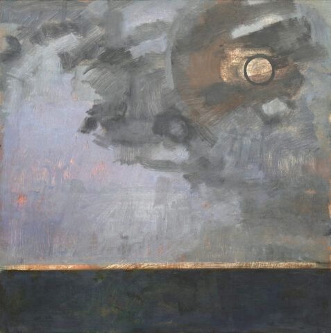 2023 oil on panel 18 x 18 inches'