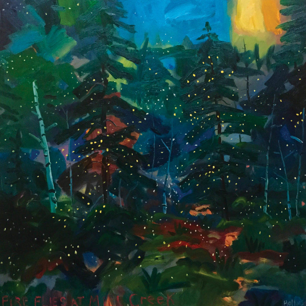 2015 oil on canvas 60 x 60 inches in Private Collection