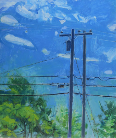2016 oil on panel 20 x 16 inches