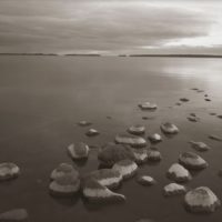 Lake Superior. edition of 20. 1999 platinum palladium print 8 x 10 inches