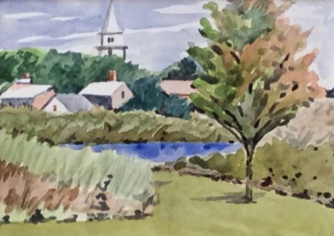 watercolor.8 x 11
